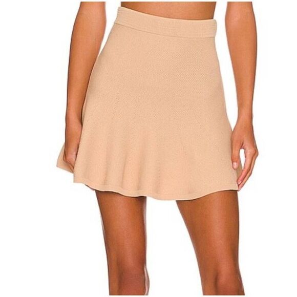 NWT SER.O.YA Julie Skirt in Croissant sz Large - Picture 1 of 5